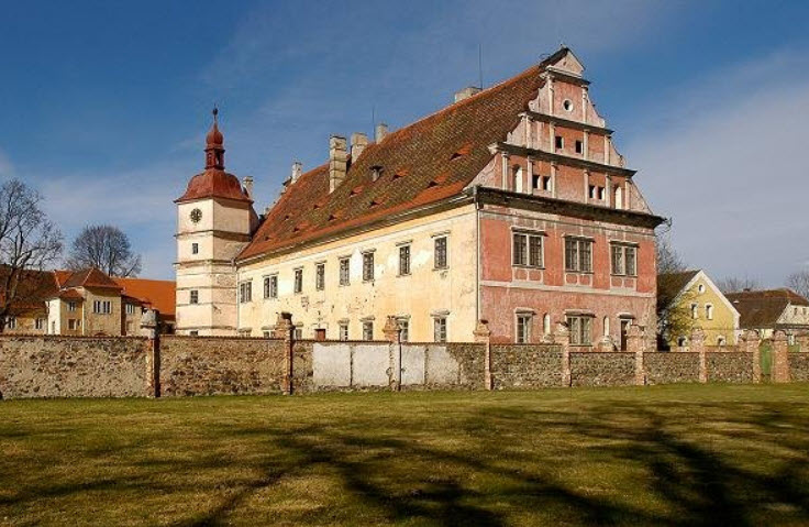 Schloss Kronporitschen, Červené Poříčí, Czech Republic (Czechia)